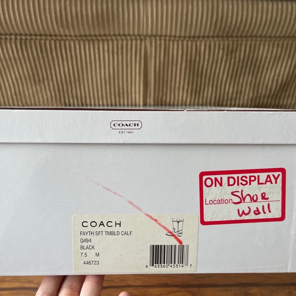 Coach heeled boots - Picture 2 of 3